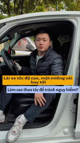 Lái xe tốc độ cao, một miếng vải bay tới – Làm sao thao tác để tránh nguy hiểm!! #oto #laixeantoan #meolaixe #kinhnghiemlaixe #kienthucxehoi 