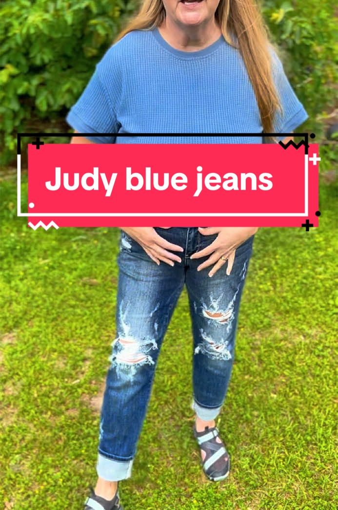 Judy blue jeans mid waist cuff distressed destroyed boyfriend fit jeans by. Judy blue #judyblue #jeans #distressedjeans #tiktokshop #tiktokshopcreatorpicks #tiktokshopbacktoschool 