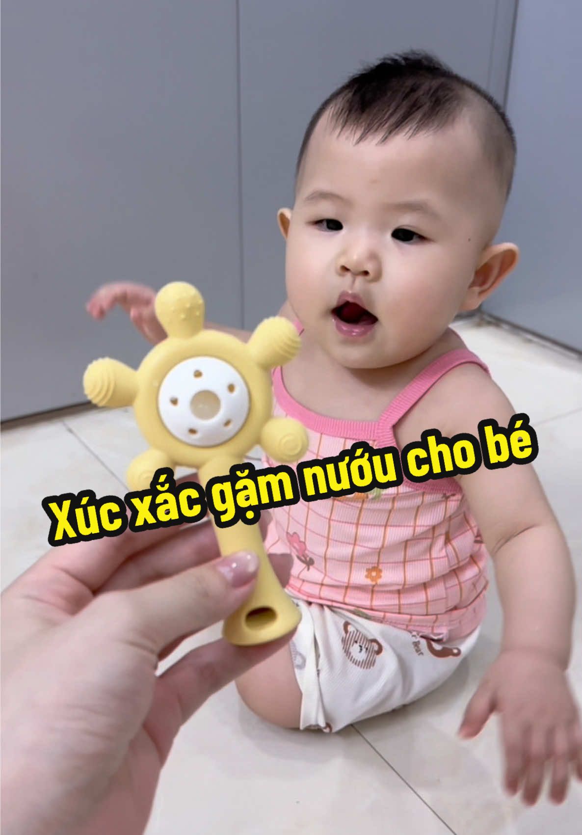 Dễ thương lắm nha các mẹ ơi #mebimsua #gamnuouchobe #luclacxucxac #xucxacgamnuou #emoonhoues #mekemkids 