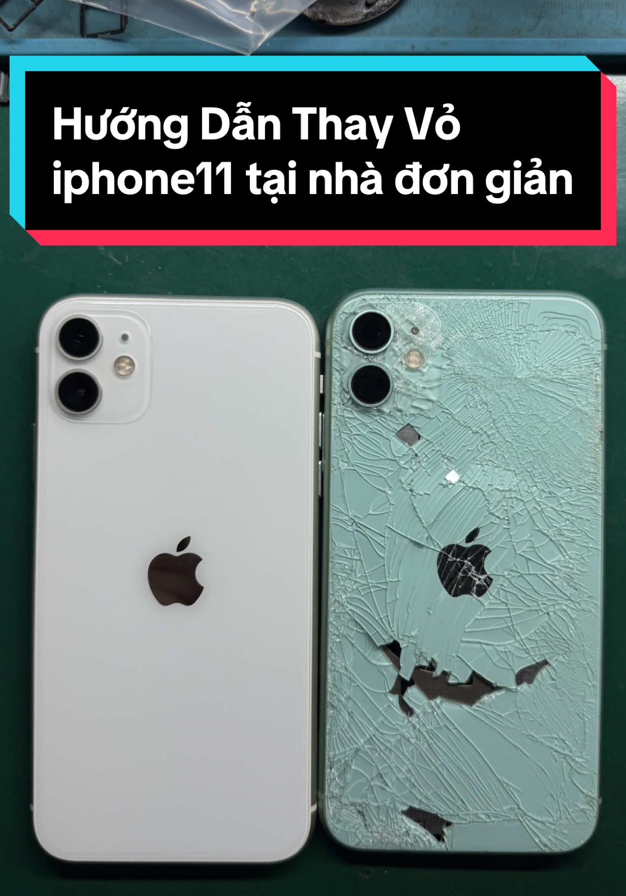 Cách thay vỏ Iphone11 tại nhà đơn giản dễ làm #iphone11 #thayvoiphone11 #voiphonegiare #youtuberestoration47 