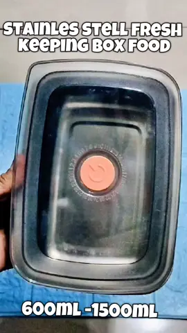 316 stainles stell fresh keeping box with lid fresh keeping box food lunch box  #lunchbox #foodstorage #lunchbox #stainlesssteel #freshfood #lid #KitchenHacks #kitchen #kitchengadgets #musthave #useful  #creatorsearchinsights #EnergiKuatTiapLangkah 