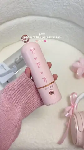 ukurannya mini banget jadi gampang dibawa2 🫶🏻✨ #kipasangin #kipasportable #goojodoq #viral #fyp 
