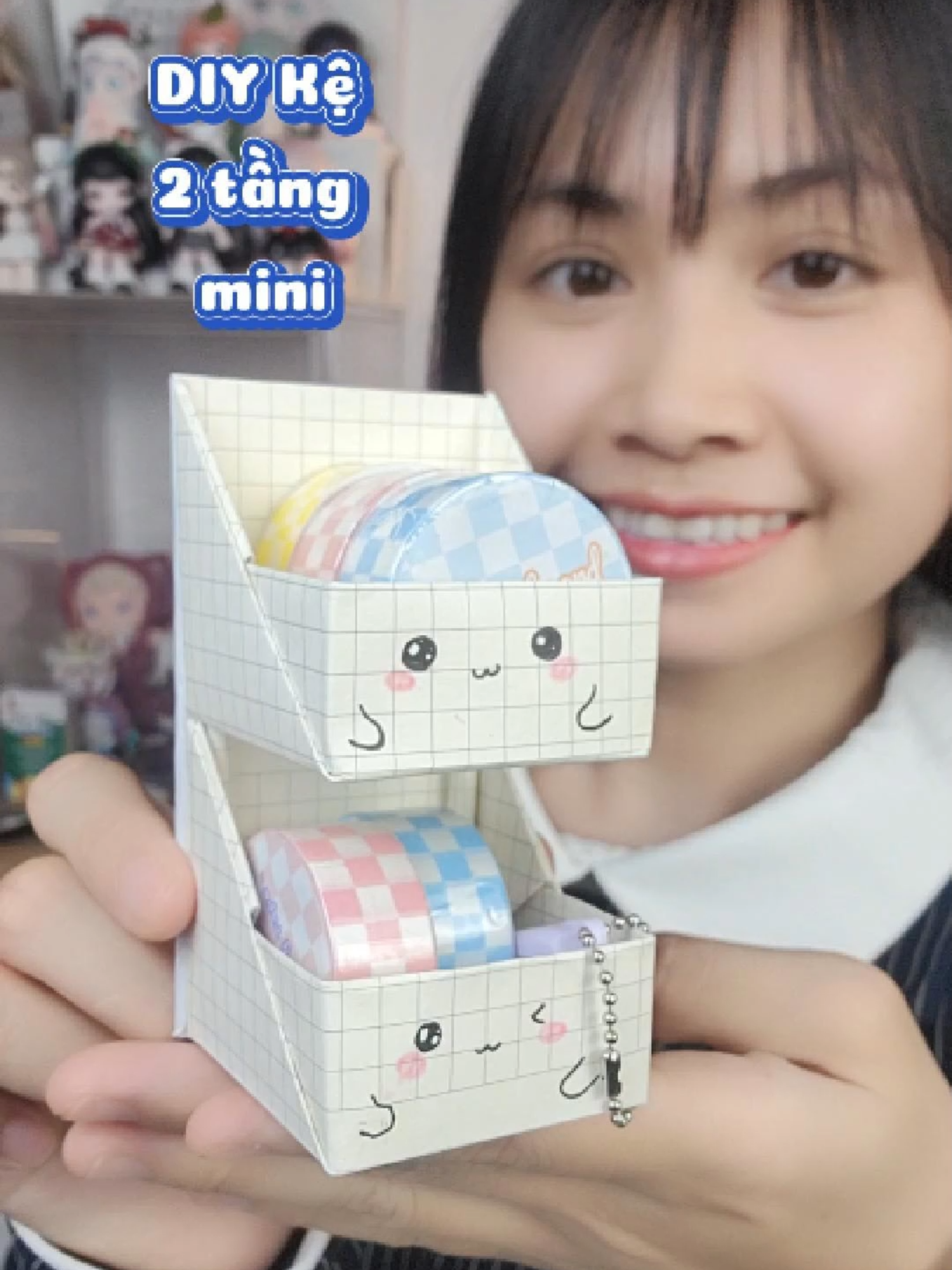 kệ 2 tầng mini #quyensachnho #quyensachnhodiy #gocsangtao #DIY