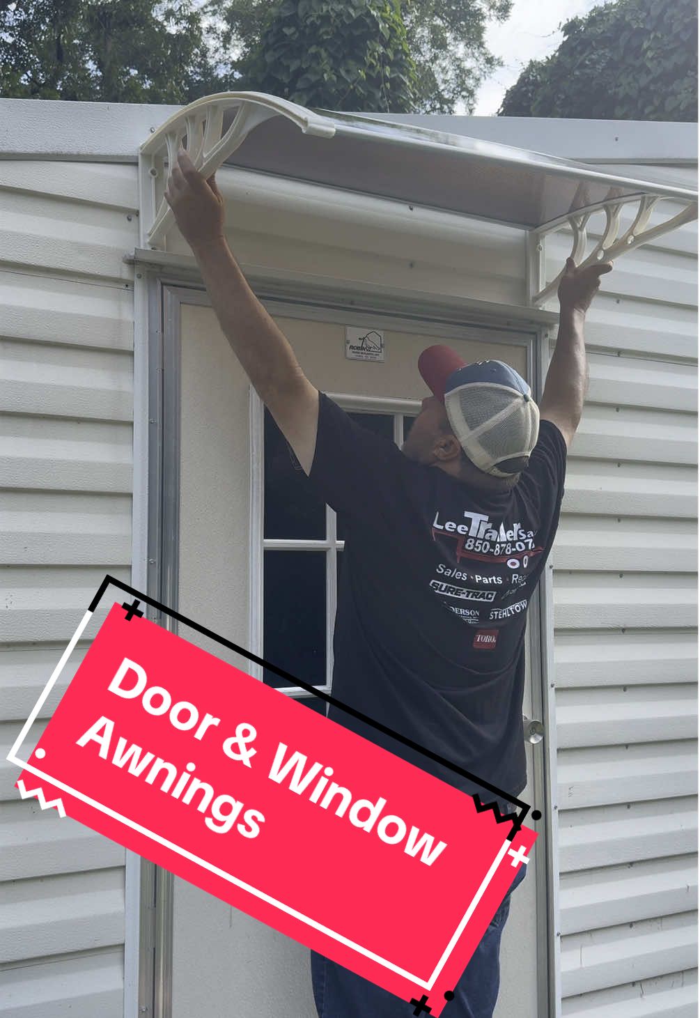 #awning #tiktokshopcreatorpicks #dealsforyoudays #doorawning #windowawnings 