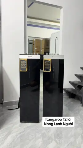 KG12A6 KG12A8 Máy lọc nước RO Kangaroo 12 lõi Nóng Lạnh Nguội, nước đầu ra đạt chuẩn nước sạch và có chứng nhận nước sạch Bộ Y Tế  Miễn phí ship lắp tại HCM