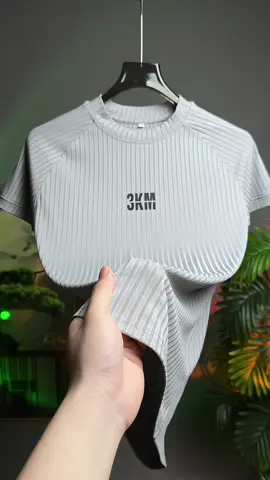 [COMBO 2 ÁO] cộc tay thun gân đũa thể thao in nổi 3KMEN chất liệu co giãn 4 chiều #aothun #thoitrang #xuhuong 