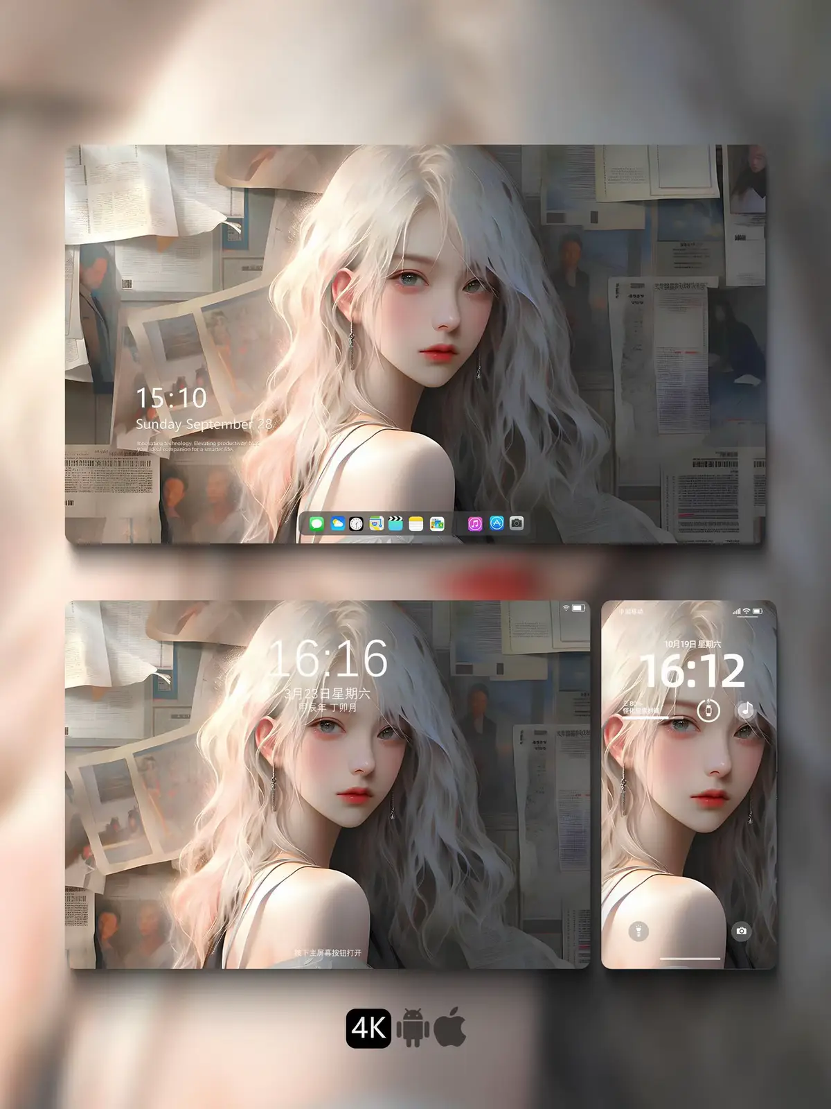 Màn hình ngủ, nhưng tim lại thức… #fyp #foryou #hinhnendep #wallpaper #vibes 