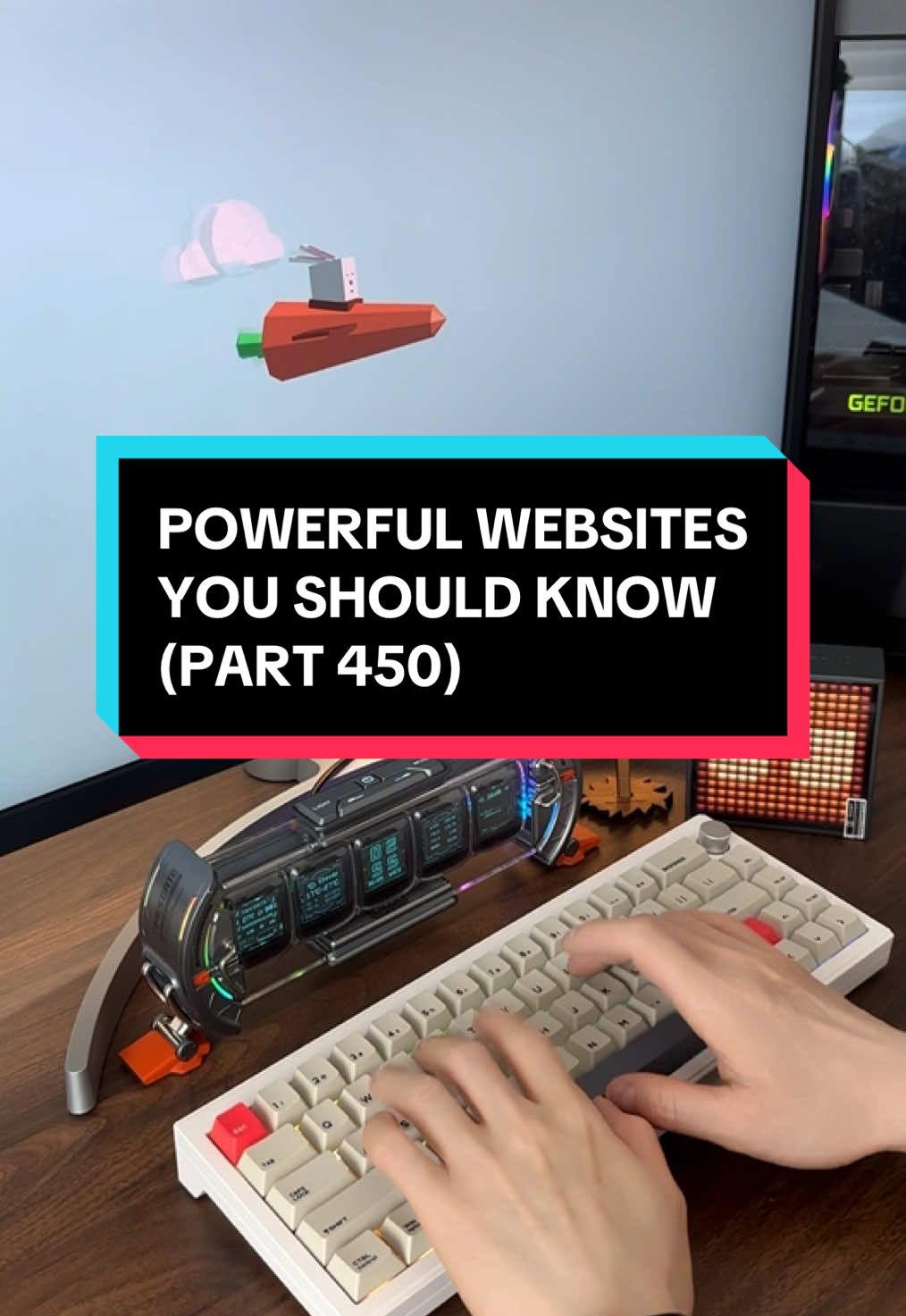 Powerful websites you should know (part 450) create 3D logo in seconds #logo #3dlogo #logodesign 