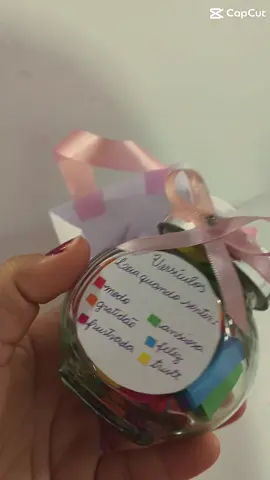 Potinho com versículos 🤍🌷 Um presente para pessoas especiais  #papeleria #criacao #versiculosbiblicos #amor #cuidado 