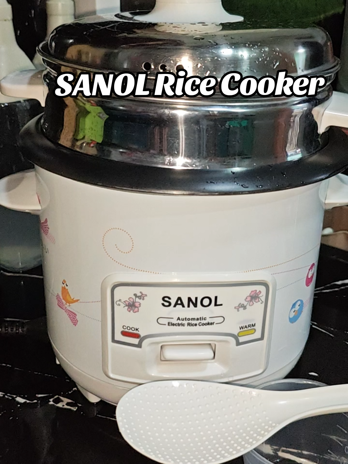 Sanol Smart Rice Cooker (1. 5L, 2L, 3L) #affordablericecooker  #sanolricecooker  #ricecooker  #sanolricecookerwithsteamer  #fyp 