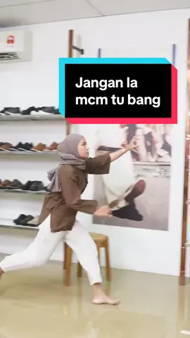 Jangan la try mcm tu bang, nak gugur jantung saya tauu.. #perrieri #fyp #fy #naikberanda #viral #kasutlelaki  #kasutsneakerlelaki 