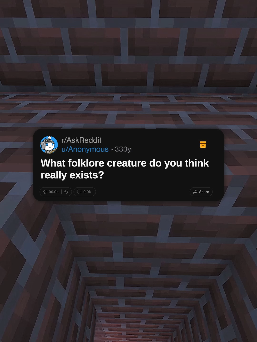 What folklore creature do you think really exists? #redditreadings #askreddit #redditstories #reddit #reddit_tiktok #fyp #redditstorytime