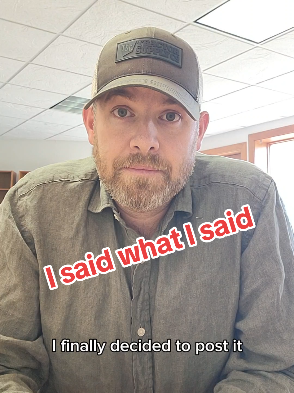 I said what I said...