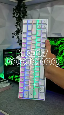 Thêm một sự lựa chọn phím cơ giá rẻ dành cho những anh em có kinh phí học sinh sinh viên #banphimco #banphimgaming #banphimmaytinh #banphimgiare #goojodoq #mk007 #keyboard #tiktoktech #buffalotech 