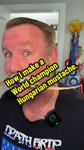 Here is how I make the worlds number 1 Hungarian mustache in the world with my @Death Grip Wax Sudden Death only.  Clean dry mustache, no oils or balms. I blow dry then comb. Apply the wax center outward 3 passes each side. Wait 5 minutes and finish.  #deathgripwax #deathgripbrotherhood #howidoit #tutorial  #bobandelliothismustache #mybob #heartemoji #lorax #escanor #shirohige #whitebeard #mustache #lencio #redlegzeff #sexygrandpa #handlebarmustache #beardcare  #mustachewax #asterix #cptprice #onceler #braum #onepiece #goldroger #woodywoodpecker #bolinhadegolfe #unclepecos #foryoupage #fypシ #fyp #fypforyou #fypage #rdr2 #FriedrichNietzsche #iseemrp #mensgrooming #sigma #rizzler #mustachesoftiktok #3xbeardchampusamustachechampion If you or someone you know may be struggling with suicidal thoughts, you can call the U.S. National Suicide Prevention Lifeline at 988 any time day or night, or chat online. Crisis Text Line also provides free, 24/7, confidential support via text message to people in crisis when they dial 741741. #mentalhealthmatters #suicideprevention 