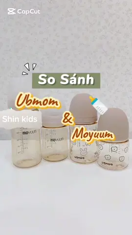 Giữa 2 dòng bình quốc dân, thì mẹ thích núm của bình nào cho bé ạ. Shop thì cực thích dòng moyuum, cho bé nhaa #xuhuong #mevabe #binhsuachobe #binhsua 