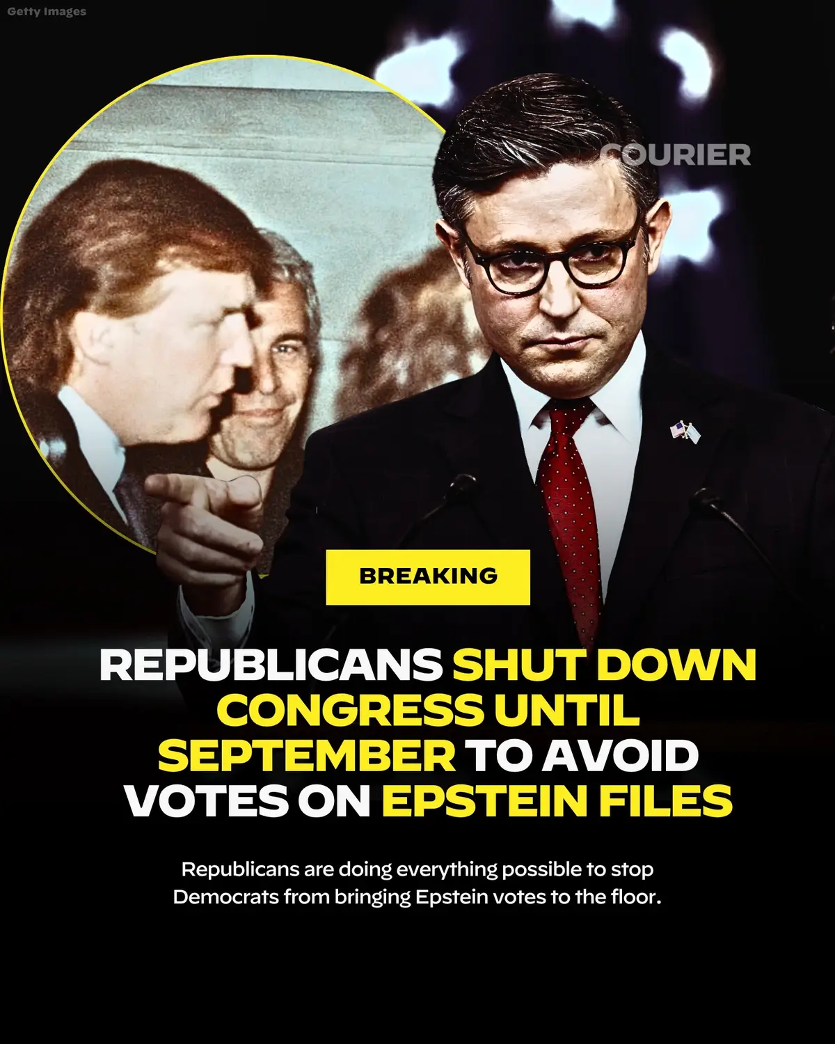 The House Rules Committee came to a grinding halt Monday night as Republican leaders struggled to stop Democrats from forcing a floor vote to release the Epstein Files. This means Republicans will be heading to vacation early instead of doing their jobs.