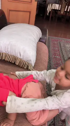 ማሙሽ የሚፈራው እኔን አይደለም 😀🙄💪 #momandson #brothers #funny #kids #justforfun #fypシ゚ #CapCut 