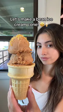 Savory ice cream 😍🫘 #trending #viral 