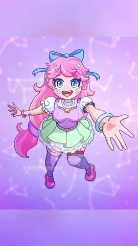 Happy Art Fight! It’s been busy this year and I haven’t gotten anywhere near where I was last year, but here’s one attack I was able to get done for user AF user Cinnamon_Jo! 💖 #artfight #artfight2025 #teamcrystal #magicalgirl 