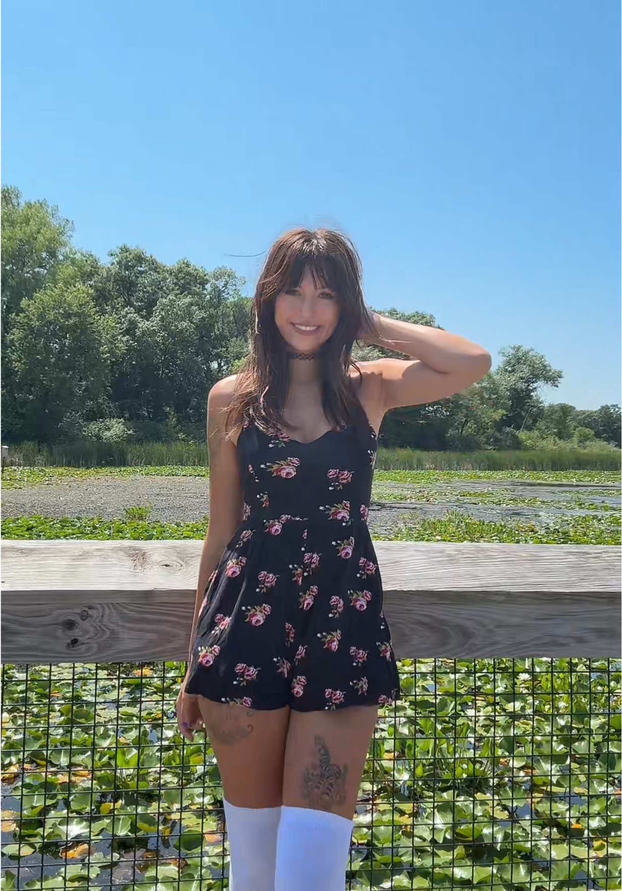 u said u like my hairrr #fyp #beabadoobee #hair #nature #camping #swamp #aesthetic 