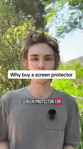 Please continue to get screen protectors, but more importantly get a case. #screenprotector #phonecase #iphone 