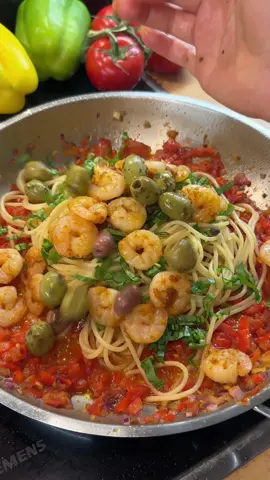 Easy Shrimp Spaghetti 😍🔥🍤🍝🍋 -lecker, einfach & schnell 💨  #EasyRecipe #tagesrezept #asmr #pasta #cooking #schnellerezepte #summervibes #goodvibes #fyp #goviral 