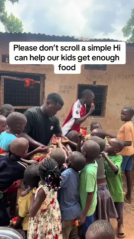 Please don’t scroll a simple Hi can help our kids get enough food