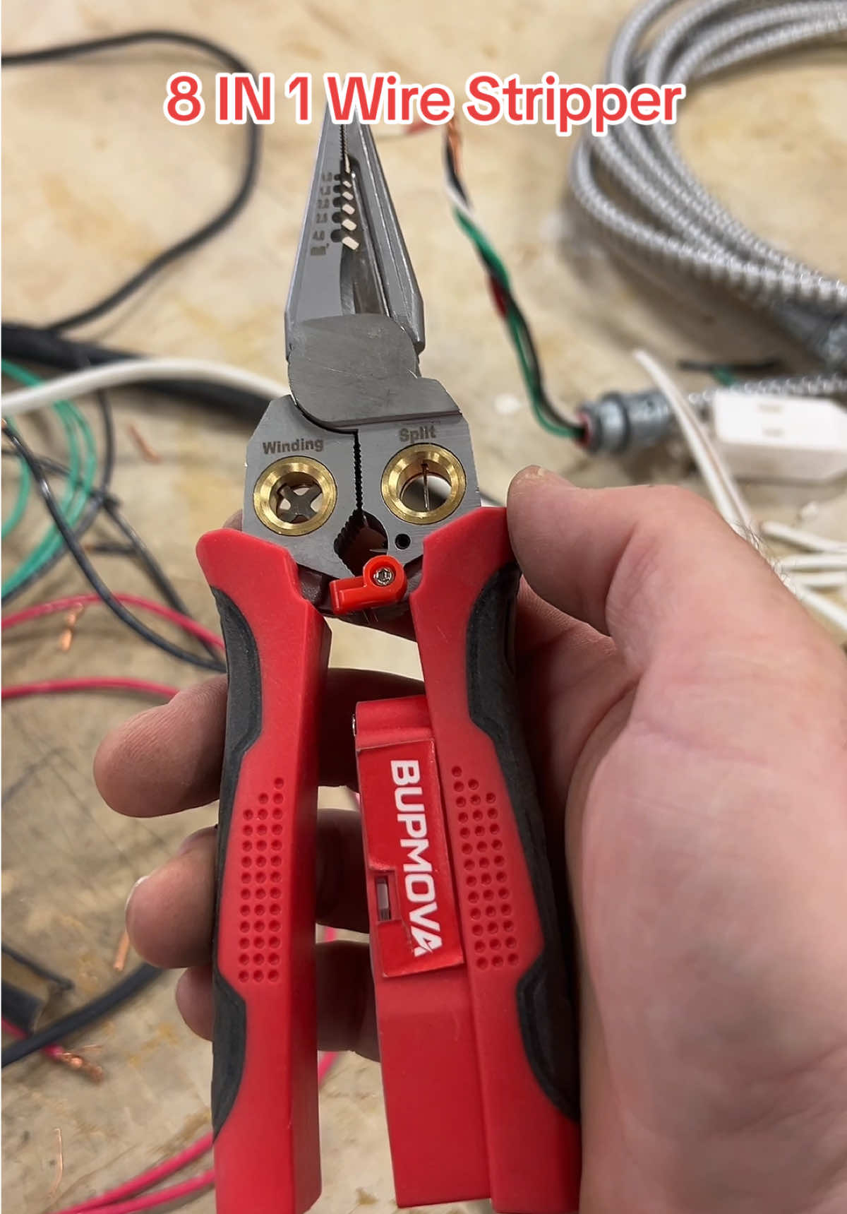 8 in 1 Wire Stripping Tool. #8in1wiretool #8in1wirestripper #bupmova #bupmovawirestripper #bupmova8in1wirestrippingtool #woodtok #electrical #electricaltiktok #woodwork #woodworker #woodworking #woodworkingtips #woodshop #woodshoplife #woodshoptips #customwoodwork #customwoodworking #maker #DIY #fyp #SmallBusiness #wirecutter #bupmovawirecutter @APG tool store 