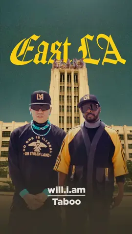 This song is a love letter to the Latino comnunity thats being hit hard hard ICE…im all for strong boarder…what I dont think is right is grabbing citizens and hard working people…so i’m showing love to the@blackeyedpeas  community that helped raised me…thank you #boyleheights thank you #EastLa…#blackandbrown 👊🏿👊🏼…