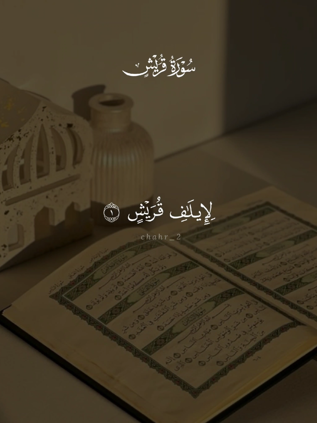 سورة قريش 🤍 #quran #القرآن #quran_alkarim #القران_الكريم #qu_ran_n #تلاوة_خاشعة #qu_ran_n؛؛قرآن #quran_114st 