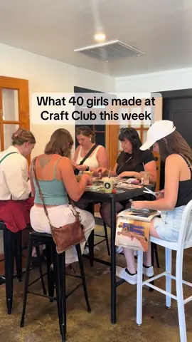 Collaging a deck of cards was such a fun twist on our typical collage night! Definitely a fun one to add to try! #craftclub #craftidea #DIY #women #crafts #utah #fyp 