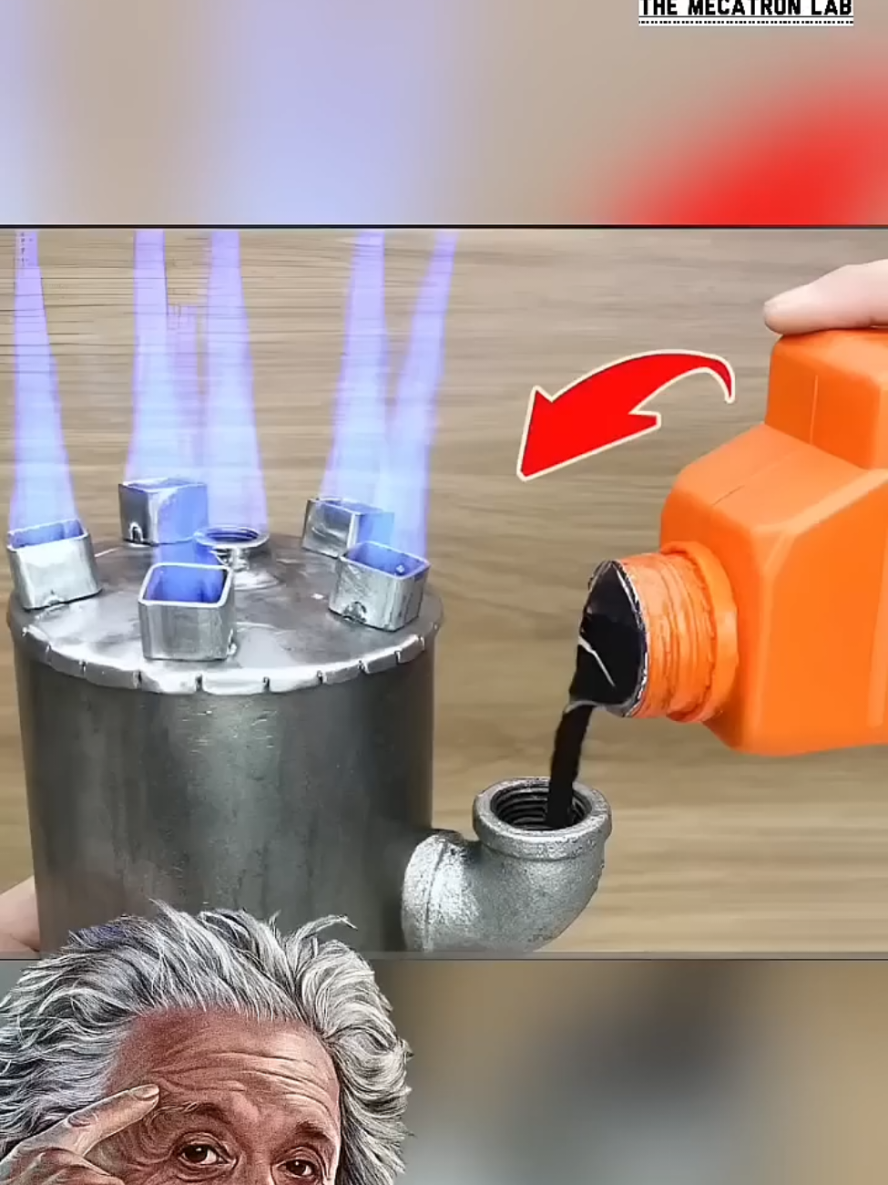 How To Make waste oil Stove using Metal. #DIY #science #experiment