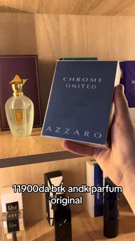 Azzaro chrome united #parfumoriginal #parfumviral #الجزائر🇩🇿 #azzarochrome 