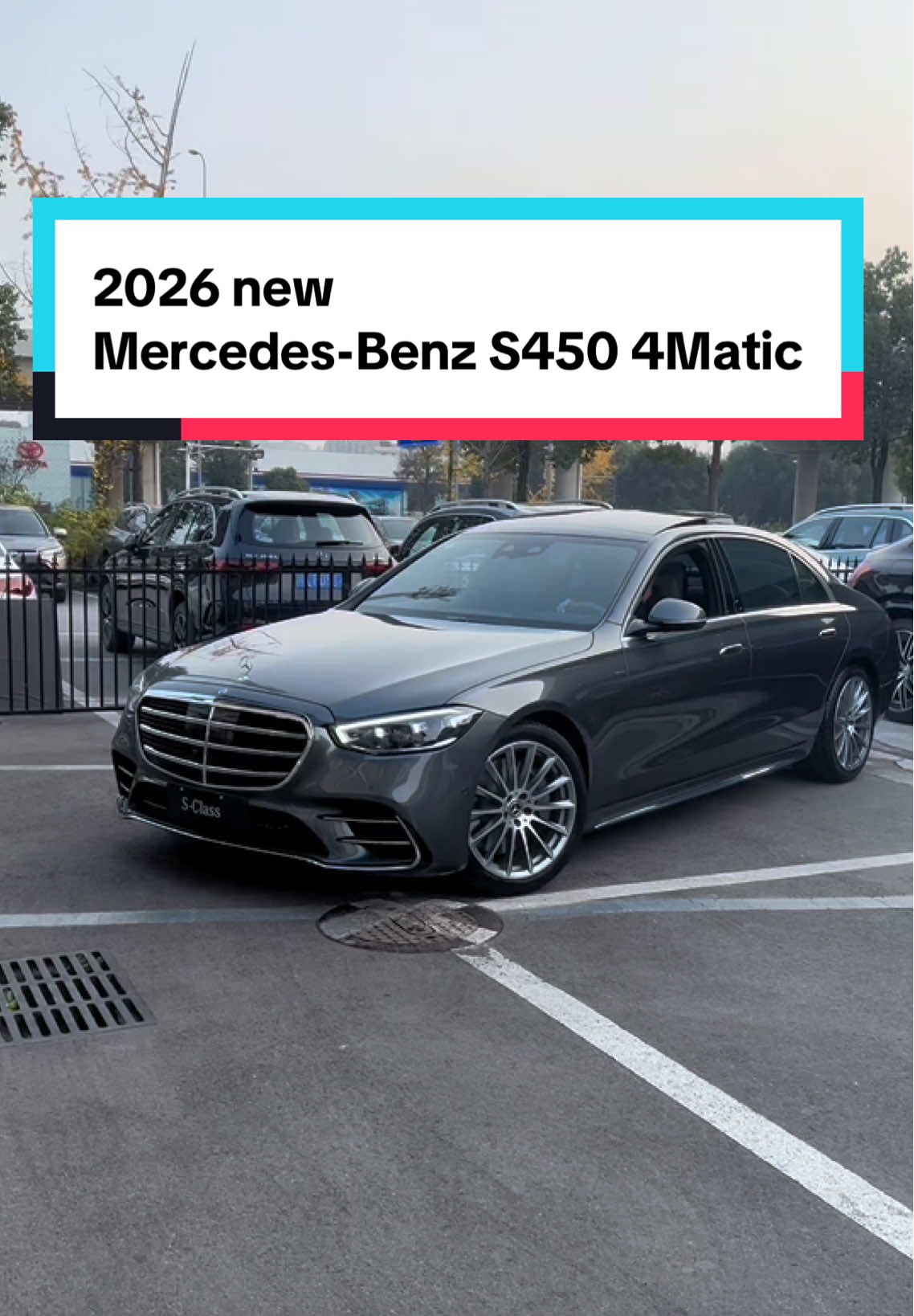 🔥Unboxing the new 2026 Mercedes-Benz S450 Luxury 4Matic - Nardo grey interior #mercedesbenz #mercedesbenzs450 #s450 #s450luxury #mercedesbenzsclass #fyp 