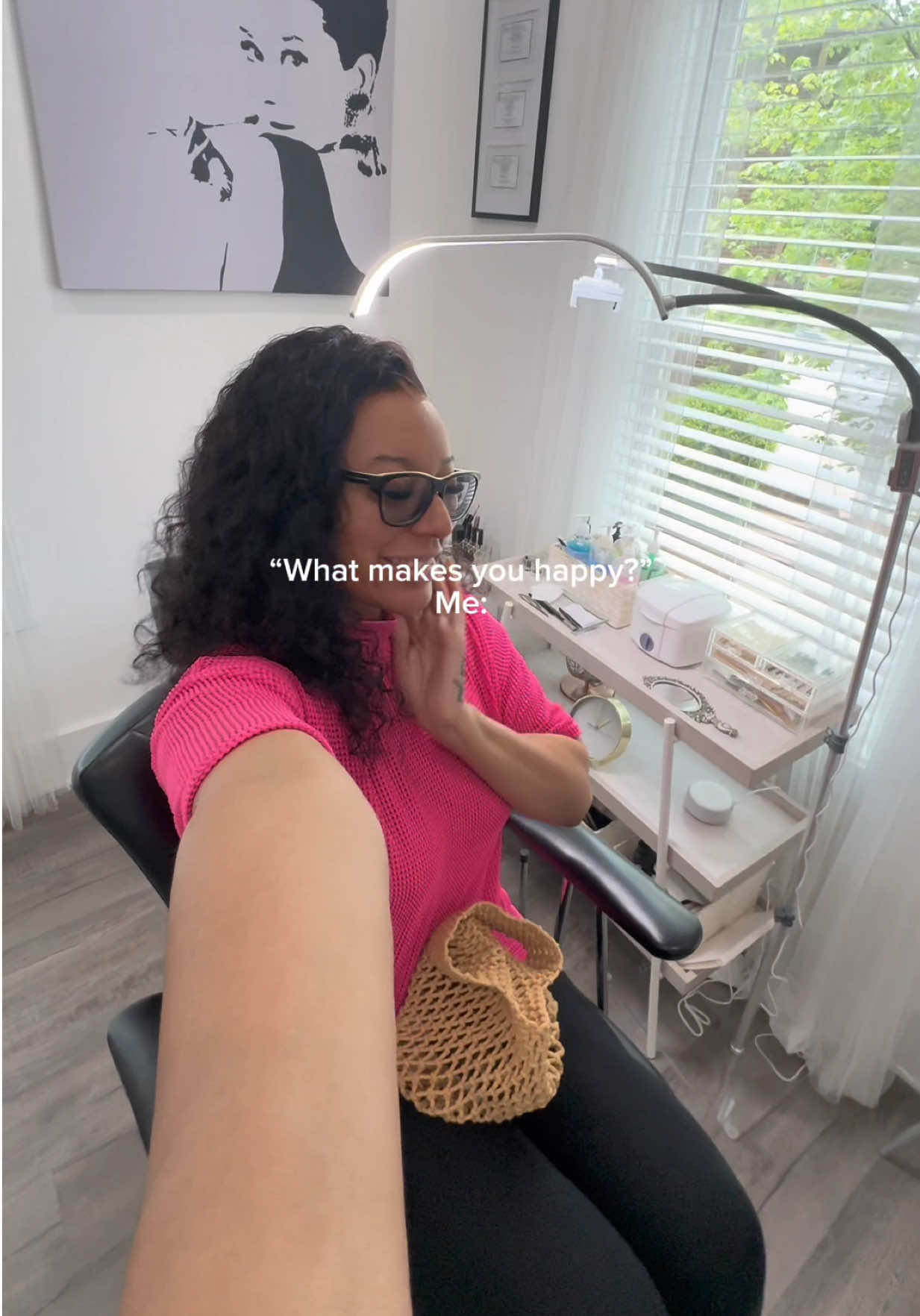 A young lady loving young lady tings. What makes you happy?  #blackgirltiktok🤎 #trendingsounds 