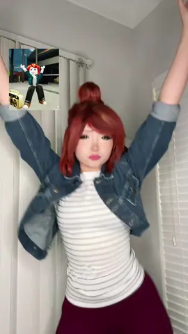those roblox avatars doing this dance on my fyp: #robloxcosplay #robloxdance #baconhairroblox #robloxfyp #bacongirl (og video from @Kafka )