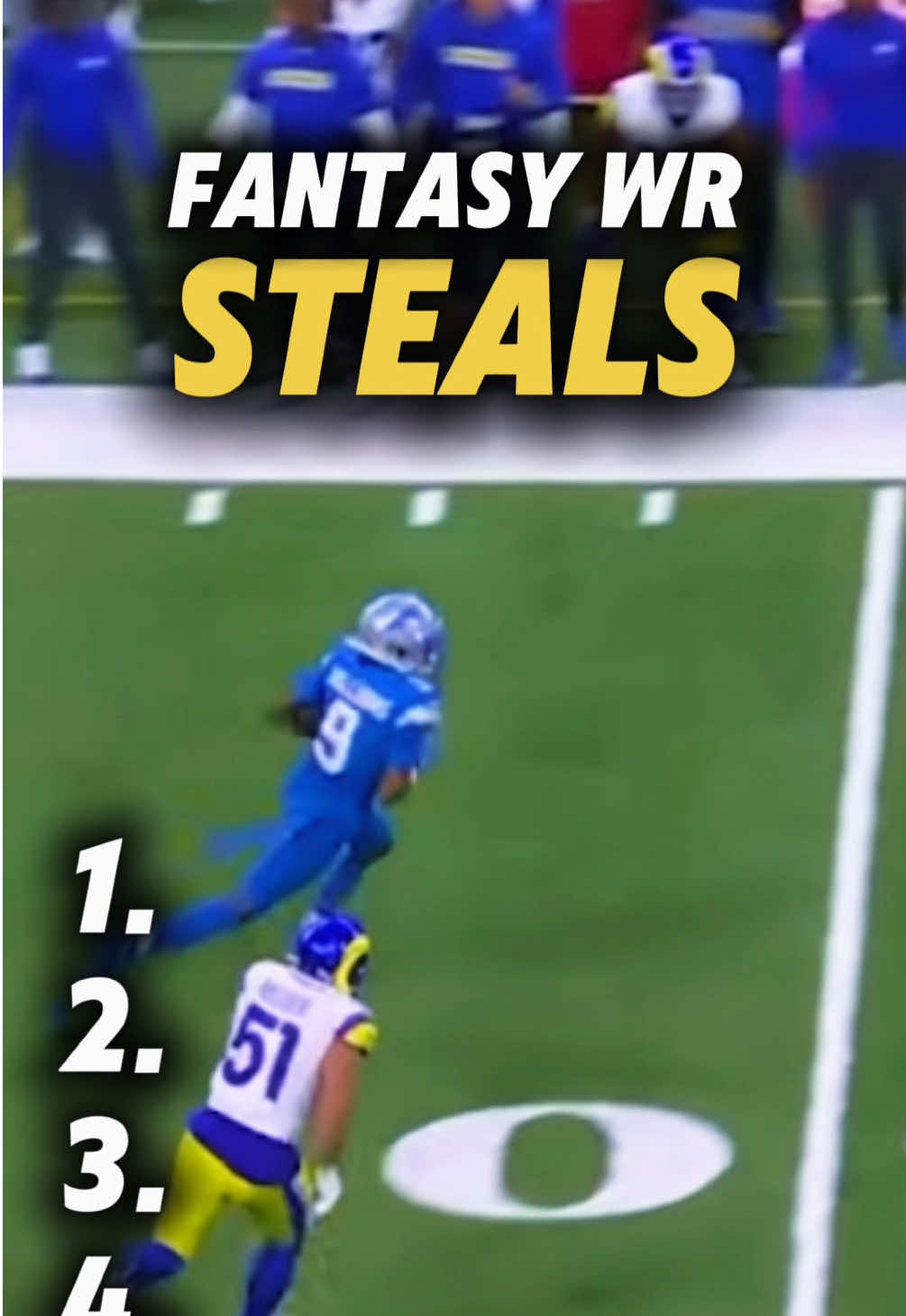 Fantasy WR Steals 🚀 #fantasyfootball #nfl #football #fantasyfootballtips #fantasyfootballadvice 