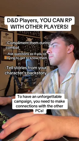 (D&D) How to RP with other players #dnd #dungeonsanddragons #dnd5e #dndtiktok #roguemdf #BookTok #ttrpg #rpg #fantasy #ttrpgtok 