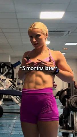 Training abs will definitely help them grow but a calorie deficit will help show them✨ #absworkout #abs #gymgirl #gymreality 
