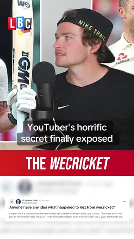 Kieran 'Kez' Hornsby was part of the successful 'weCricket' YouTube channel, but vanished from it in 2023. The shocking reason why has now come to light. #lbc #cricket #wecricket #police #crime #news #kez