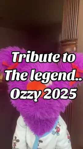 Bassels sends tribute to Ozzy! Missed but NEVER forgotten! We love you! #ozzy #ozzyosbourne #rip #ripozzy #blacksabbath 