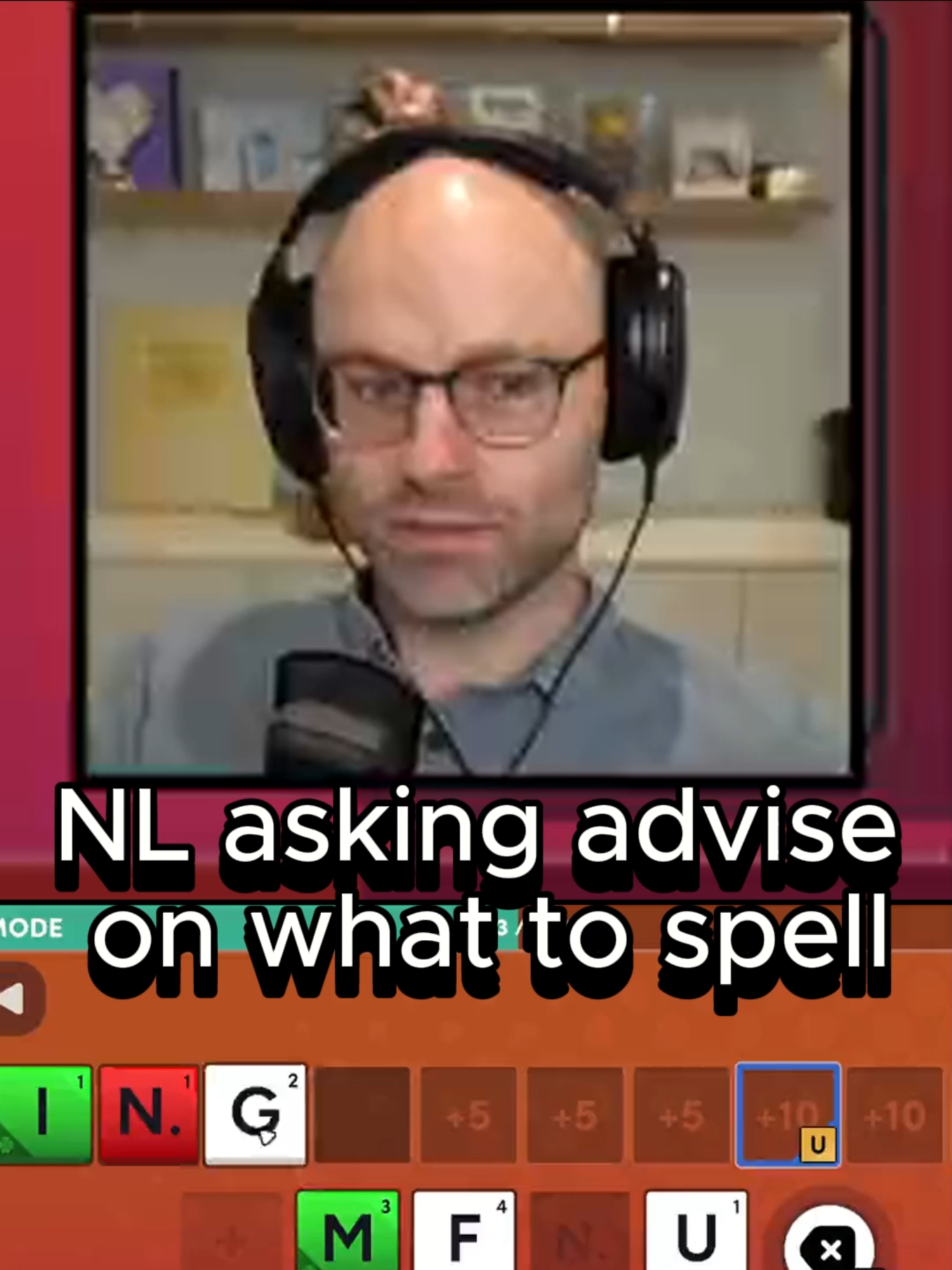 NL asking advice on what to spell #northernlion #livestreamfails