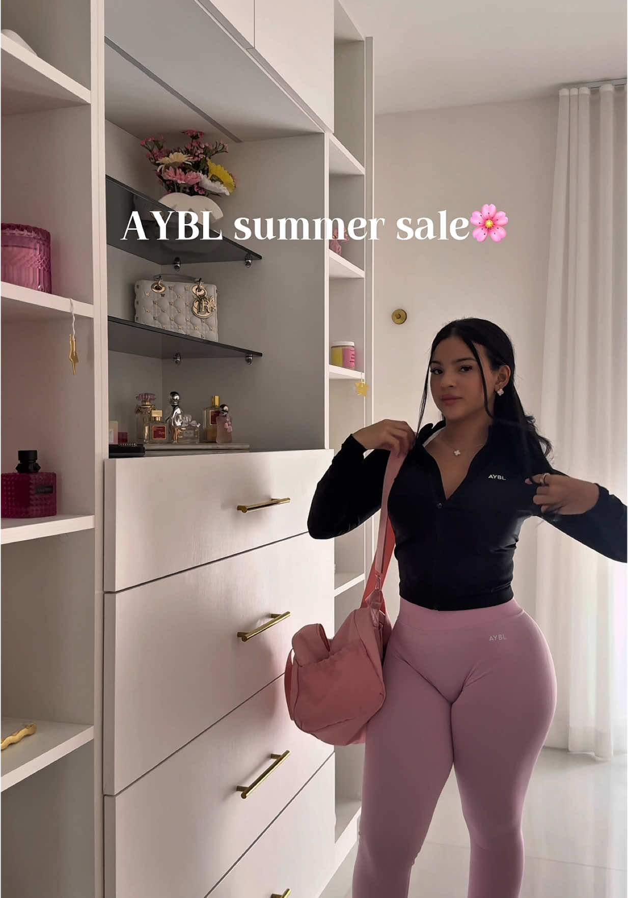 @AYBL ‘s summer sale is almost here🌸 starting monday july 28 at 11am pst — up to 60% off sitewide + you can stack my code gaby for an extra 10% off 🛍️ def don’t miss this one… what’s going in your cart? 🛒💘 #GymTok #gymmotivation #gymfit #tryonhaul #aybl #fyp 