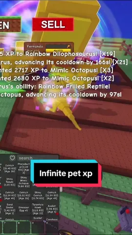 Infinite age xp grow a garden #growagardenupdate #growagarden #fypppppppppppppppppppppp #growagardenroblox 