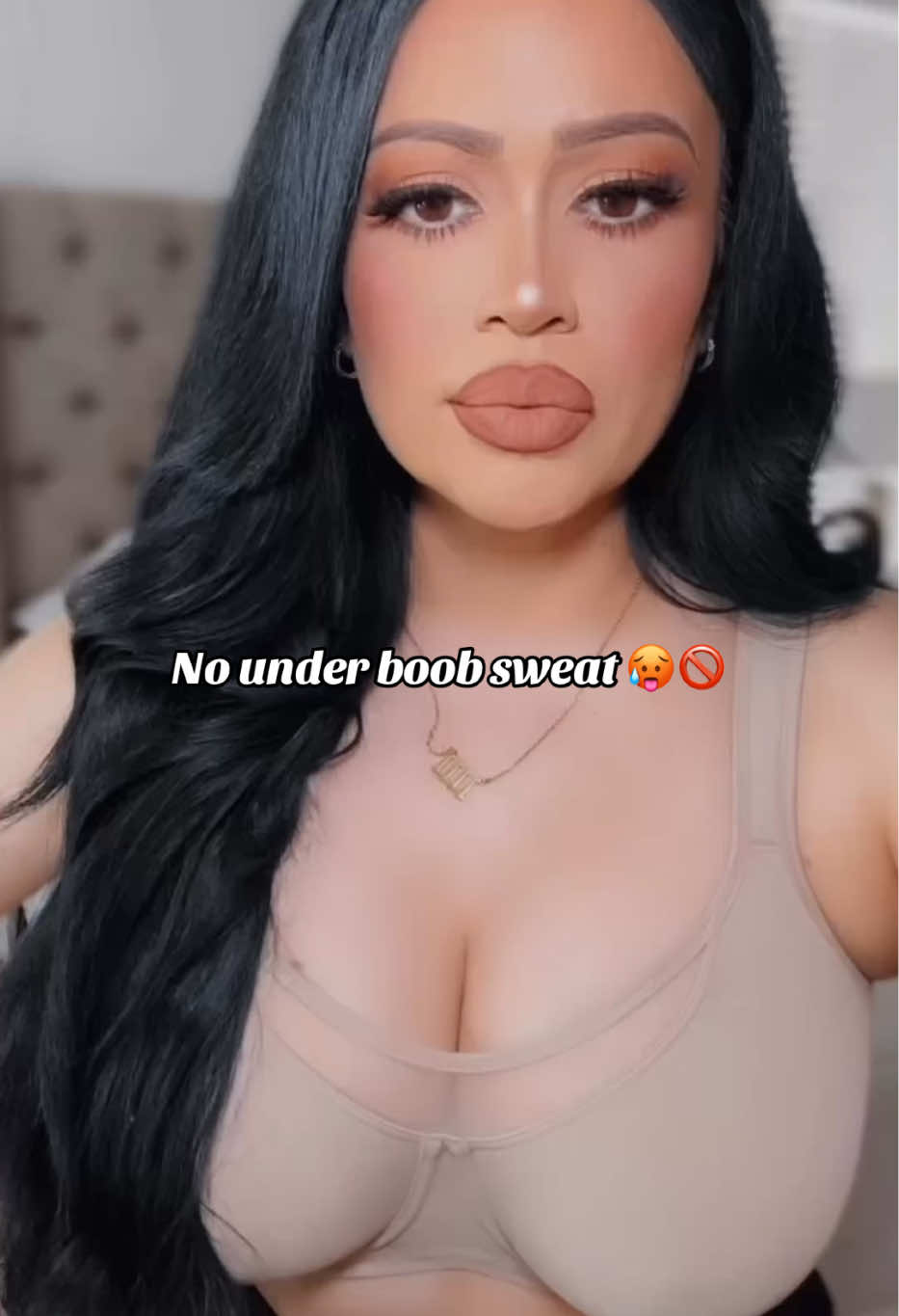 Finally found a bra that keeps that under boob sweat off! 🥵 love this cool comfort bra  @Hsia-Bras  #coolcomfortbra #minimizerbra #hsiabra #brareview #honestreview 