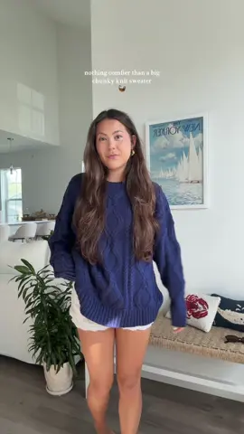 And it’s 60% cotton!! wearing a size large :) #cableknitsweater #chunkysweater #oversizedsweater #sweater #fallsweaters #comfysweater #tiktokshopcreatorpicks 