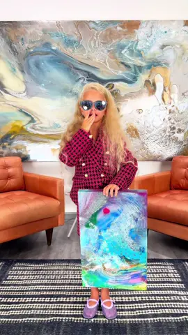 Tuesday is all about fashion, inspiration, and beautiful art. Do you appreciate abstract art as much as we do? Share in the comments — what do you see in this piece? 🖼✨ Thanks for look @Meant2bekids  Artworks from @Brendan Parker Art  #abstractart #artlover #fashiontuesday #artinspiration #modernvibes @America’s Got Talent @Netflix @Jennifer Hudson Show @Mikheev Family @Marina Mikheeva #fypシ #trend #fypage #Love 