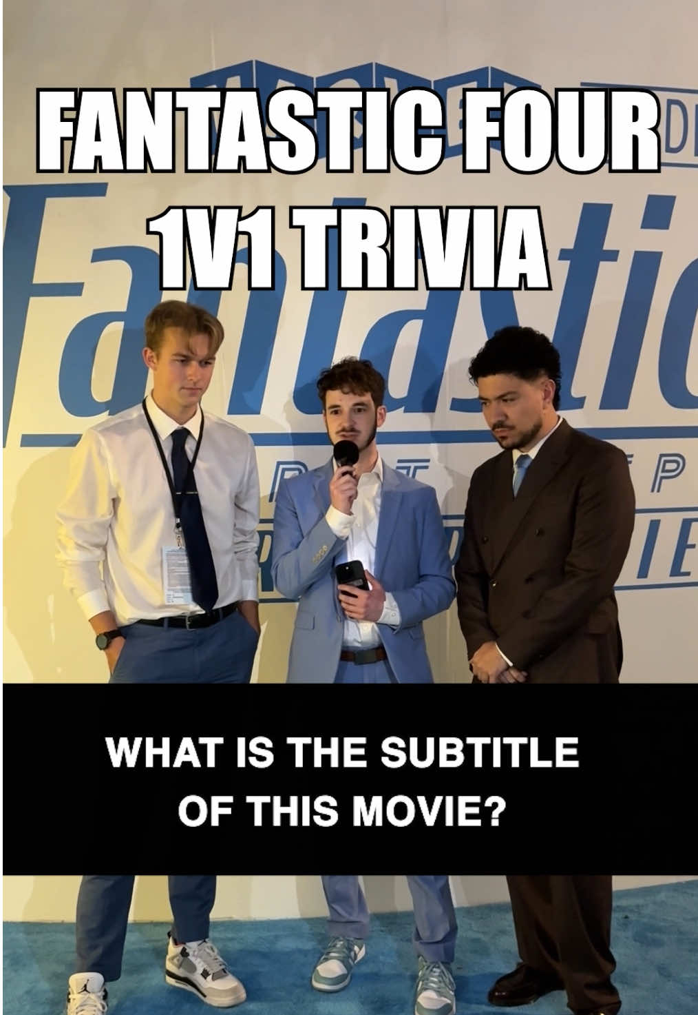 Are you excited for Fantastic Four: First Steps?? Try this trivia! @Marvel Studios  #TheFantasticFour #FantasticFourFirstSteps #PedroPascal #VanessaKirby #MCU #Marvel #Marveltrivia #MarvelMovies