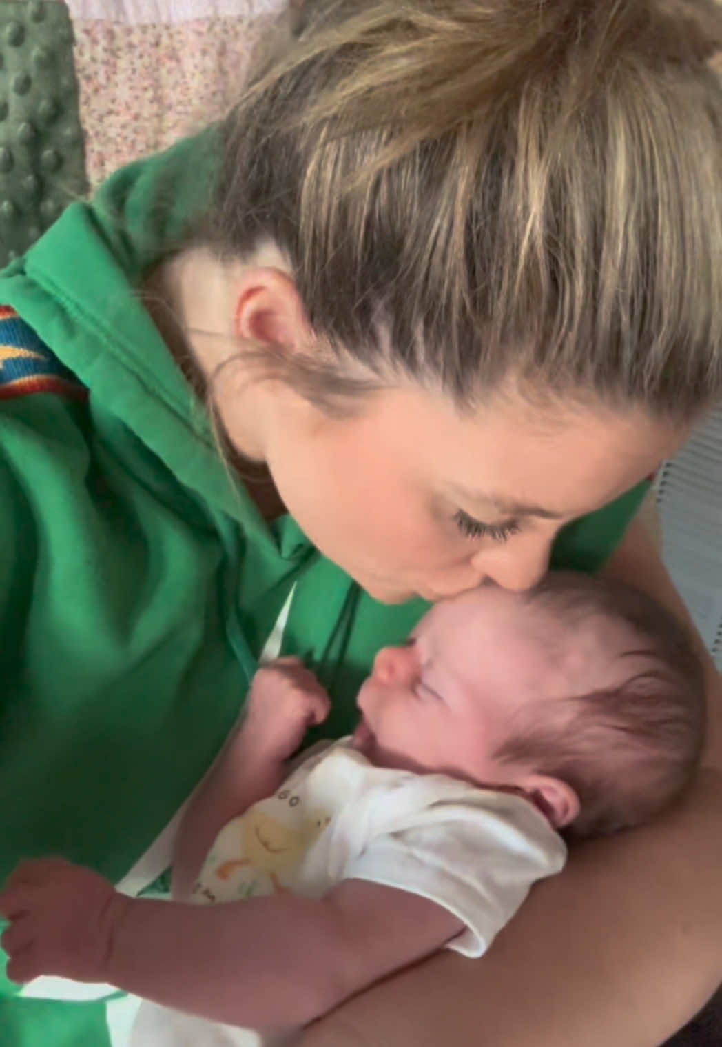 Do any other new moms say “bacon avocado” like this…? 🥲 #baconavocado #newmom #momtok #firsttimemom #momlife #newborn #fyp 